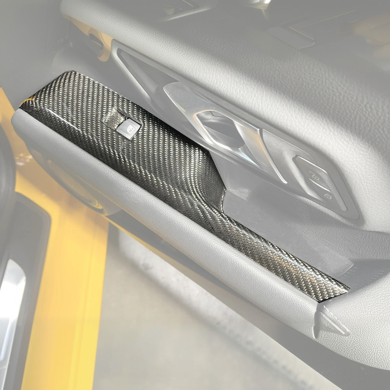 2020-Up Toyota Supra Carbon Fiber Side Door Panel Cover