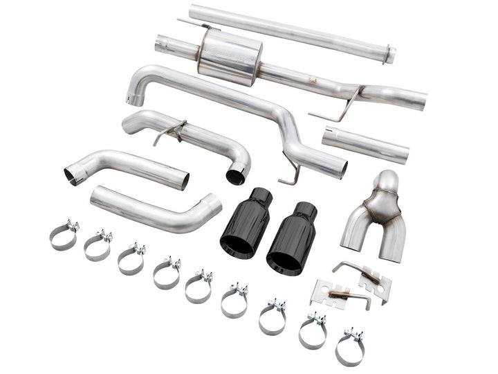 AWE 0FG Dual Split Rear Exhaust for &