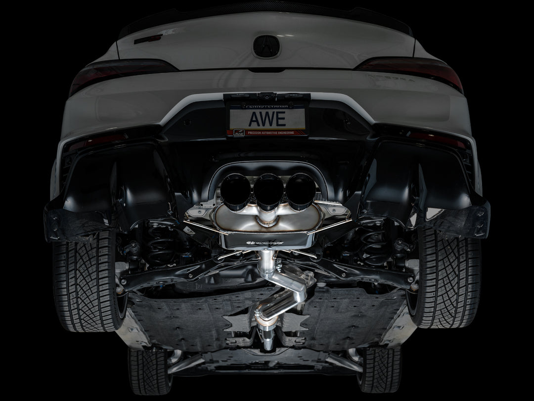AWE Touring Edition Exhaust for DE5 Integra Type-S - Triple Diamond Black Tips