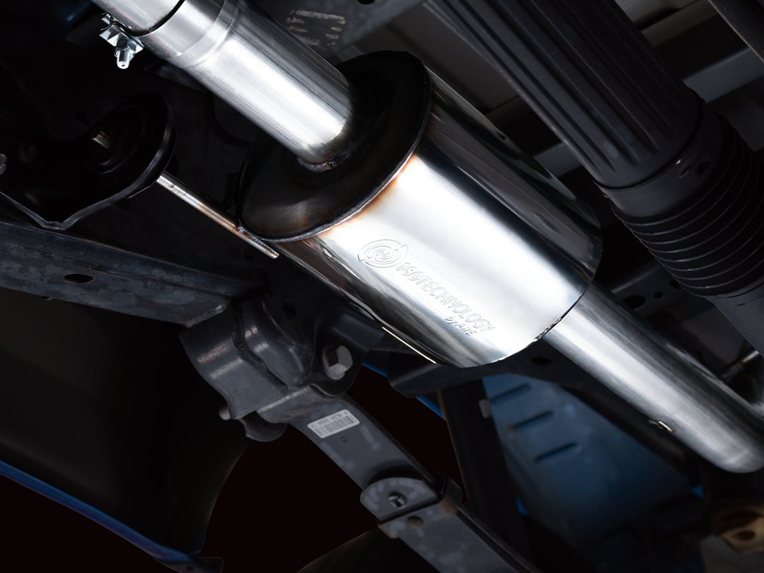AWE 0FG Dual Side Exit Exhaust for &