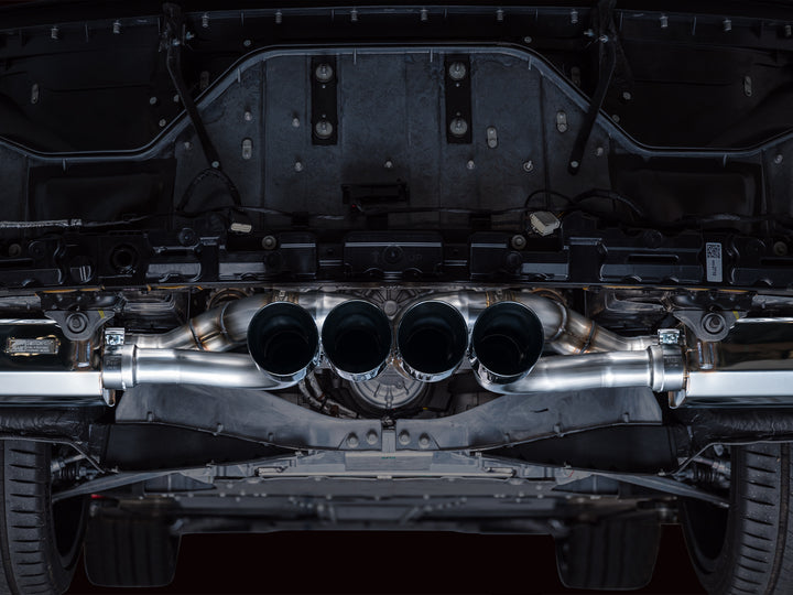 AWE SwitchPath Exhaust for C8 Corvette Z06 - Diamond Black Tips