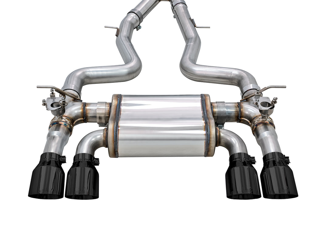 AWE SwitchPath™ Catback Exhaust for BMW F8X M3/M4 - Diamond Black