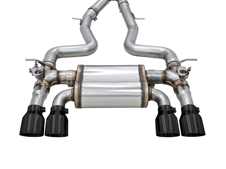 AWE SwitchPath™ Catback Exhaust for BMW F8X M3/M4 - Diamond Black