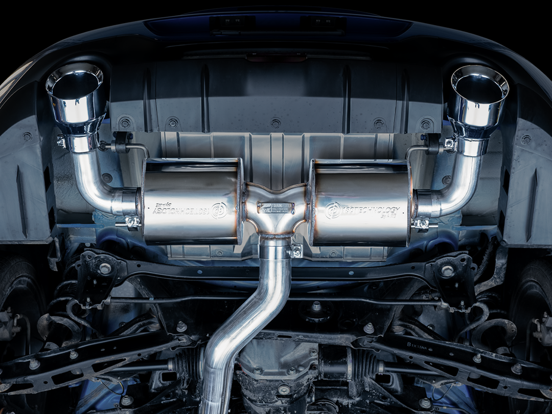 AWE Touring Edition Exhaust for Subaru BRZ / Toyota GR86 / Toyota 86 / Scion FR-S - Chrome Silver Tips