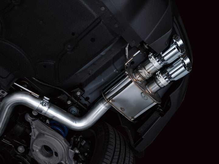 AWE SwitchPath™ Exhaust for S650 Ford Mustang GT Fastback - Quad Chrome Silver Tips