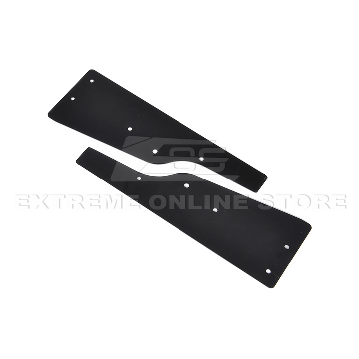 Corvette C6 Base Model Extended Front Splitter Lip &amp; Side Skirts Rocker Panels