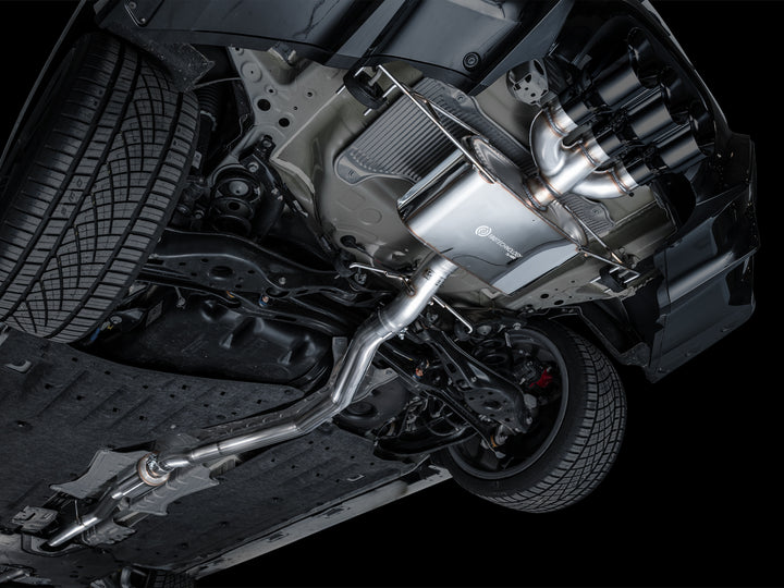 AWE Touring Edition Exhaust for DE5 Integra Type-S - Triple Diamond Black Tips