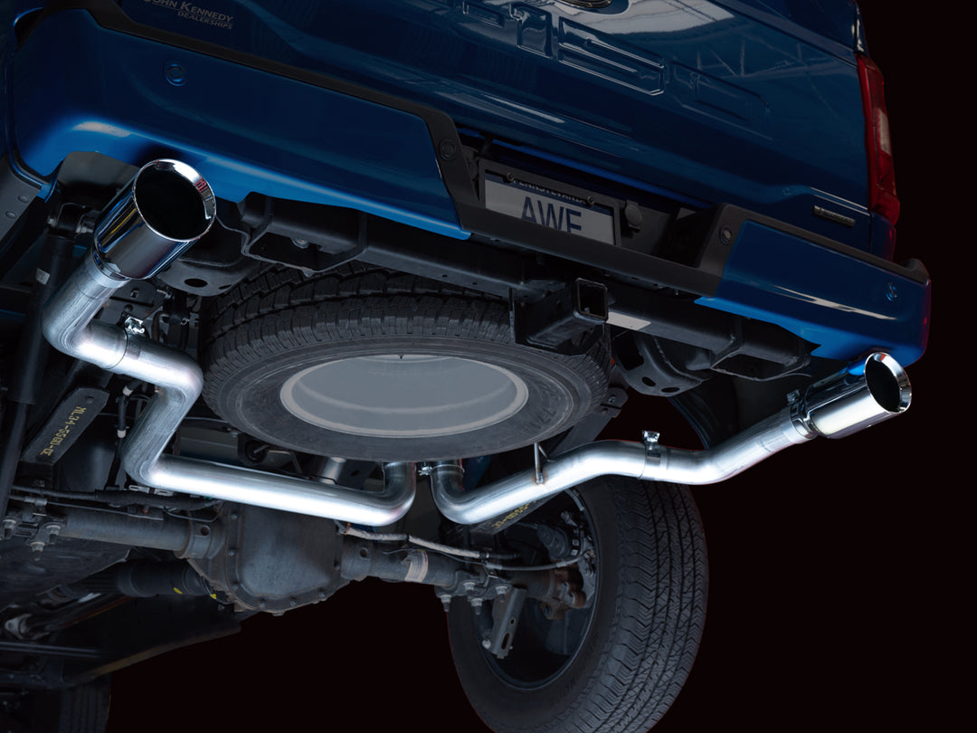 AWE 0FG Dual Split Rear Exhaust for &