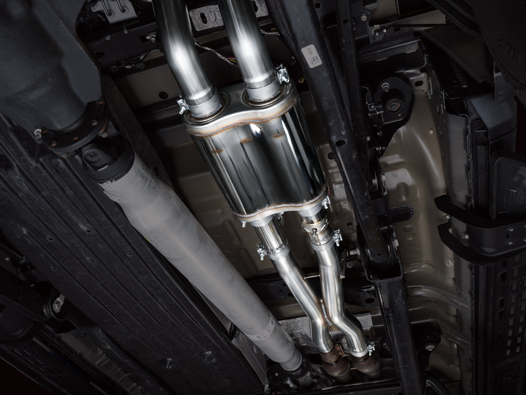 AWE SwitchPath™ Exhaust for Gen 3 Raptor R - Diamond Black Tips