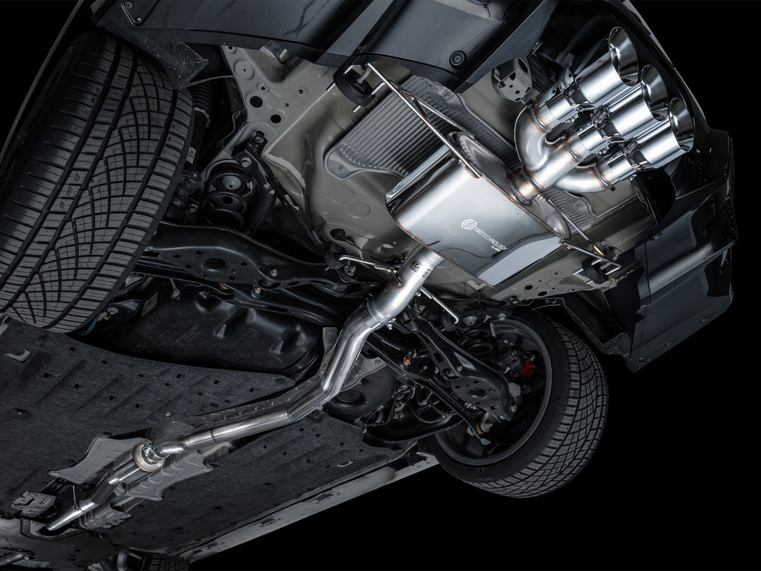 AWE Touring Edition Exhaust for DE5 Integra Type-S - Triple Chrome Silver Tips