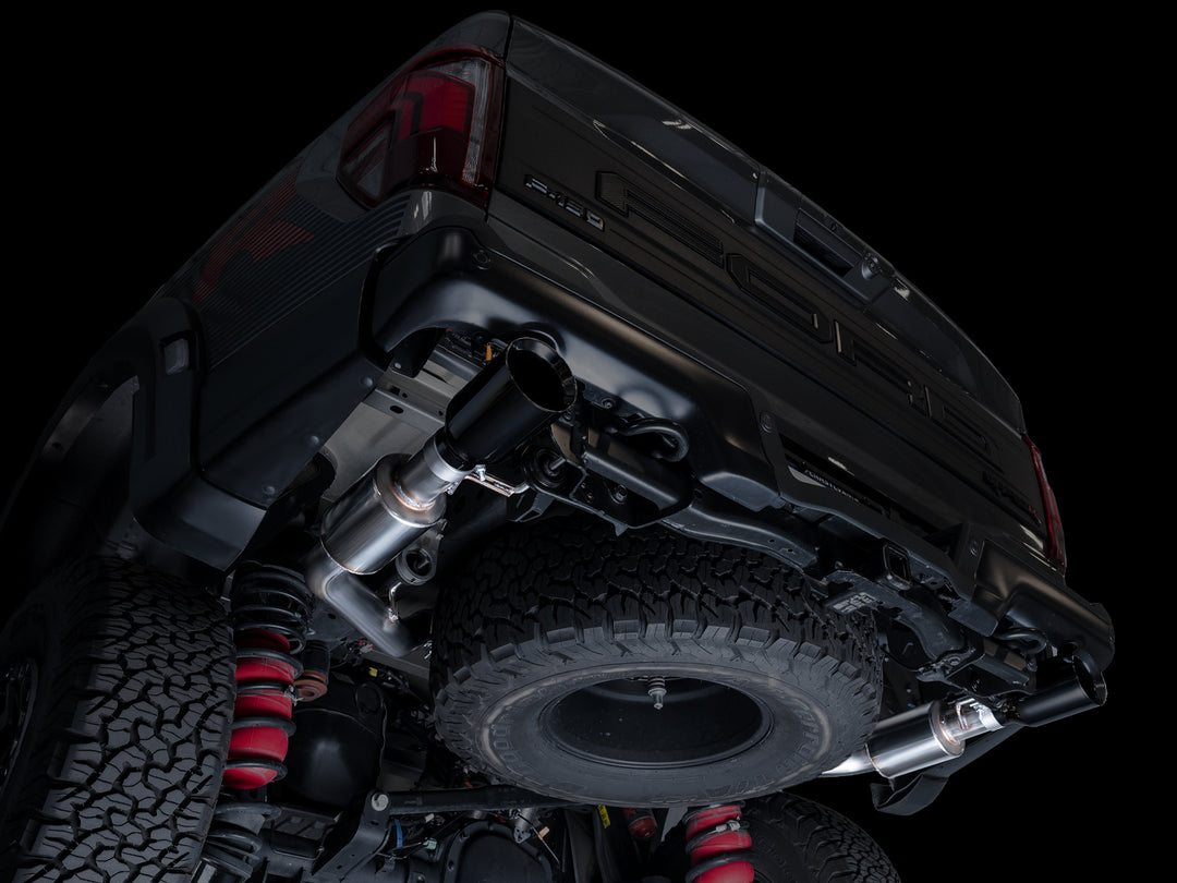 AWE SwitchPath™ Exhaust for Gen 3 Raptor R - Diamond Black Tips