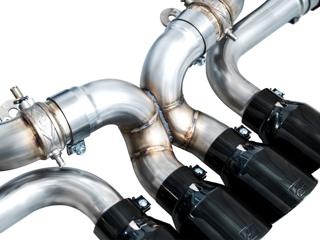 AWE SwitchPath Exhaust for C8 Corvette Z06 - Diamond Black Tips
