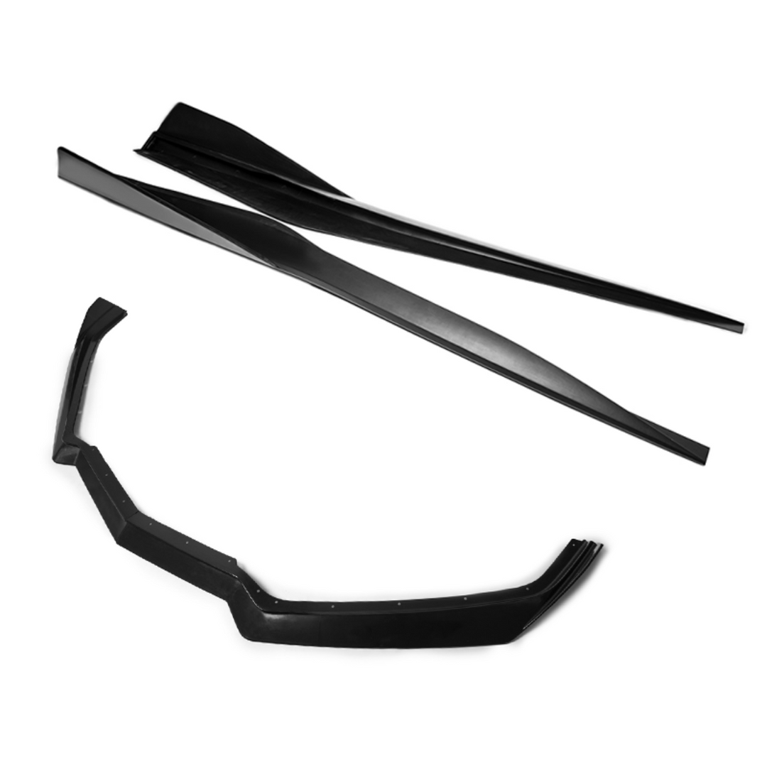 Corvette C8 Stingray Front Splitter &amp; Side Skirts [5VM Package]