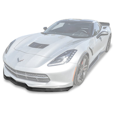 Chevrolet Corvette C7 Stage 2 Central Front Splitter
