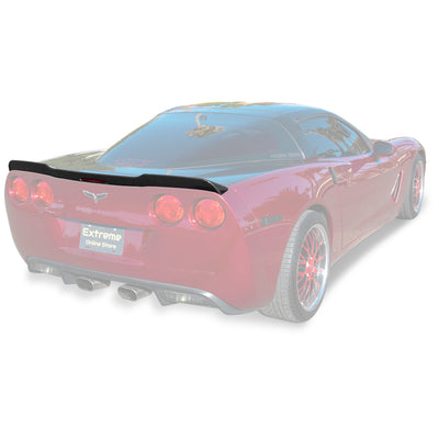 Corvette C6 ZR1 Extended Rear Trunk Spoiler