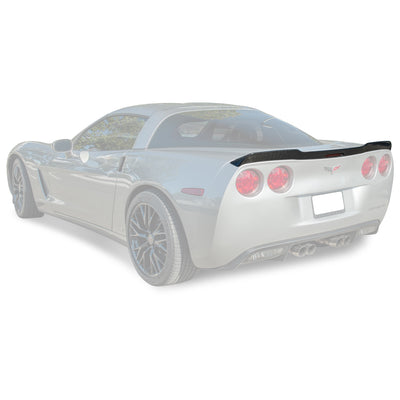 Corvette C6 ZR1 Extended Rear Trunk Spoiler