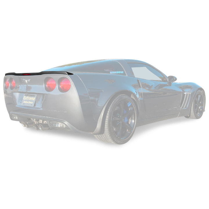Corvette C6 ZR1 DRY CARBON FIBER Conversion Rear Trunk Spoiler outlet C-26 SPOILER-027-BKCF-C-26