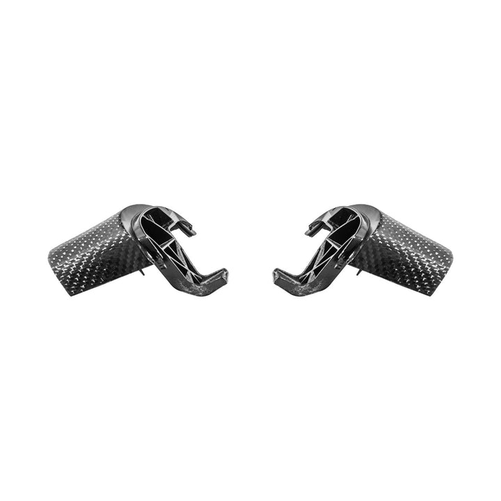 Corvette C6 Dry Carbon Fiber Steering Wheel Button Control Bezel Covers Carbon Fiber BC-C6-0513-001