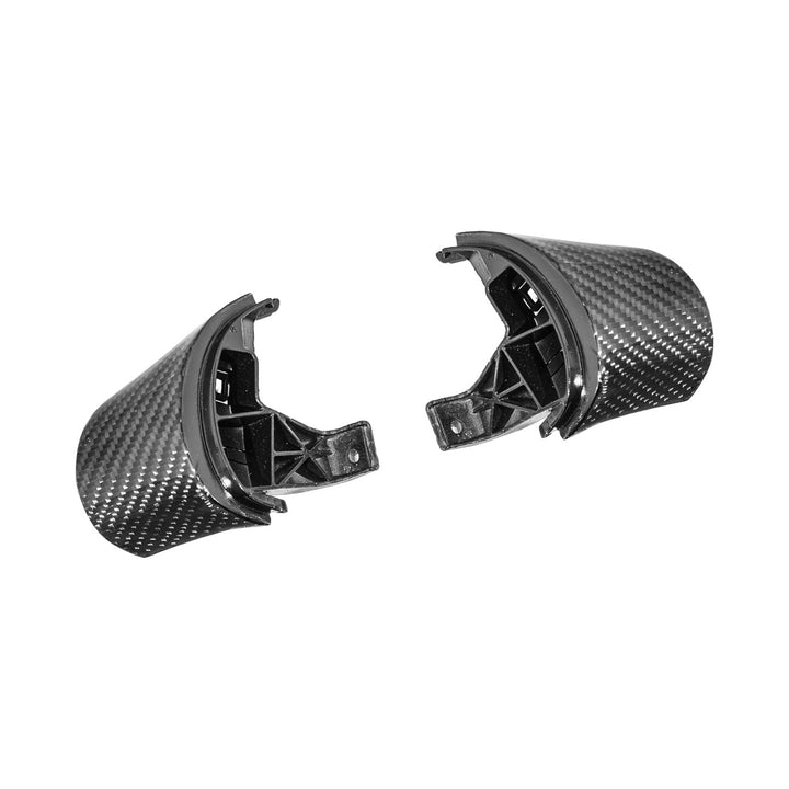 Corvette C6 Dry Carbon Fiber Steering Wheel Button Control Bezel Covers Carbon Fiber BC-C6-0513-001