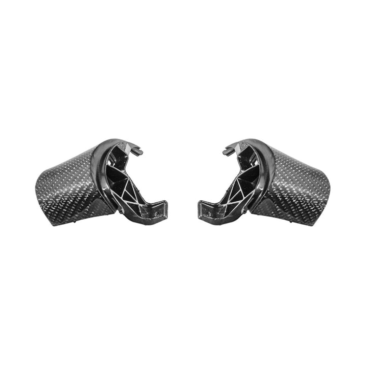 Corvette C6 Dry Carbon Fiber Steering Wheel Button Control Bezel Covers Carbon Fiber BC-C6-0513-001