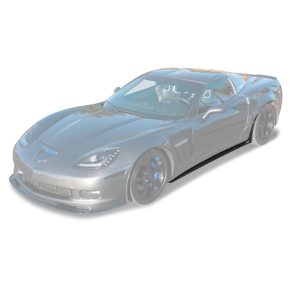 Corvette C6 Grand Sport / Z06 / ZR1 Side Skirts Rocker Panels