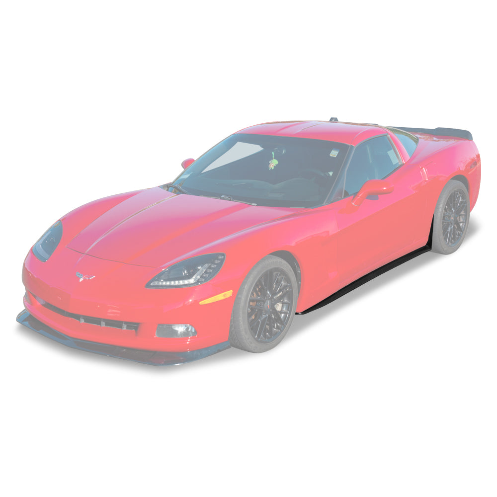 Corvette C6 Base | ZR1 Conversion Side Skirts Rocker Panels