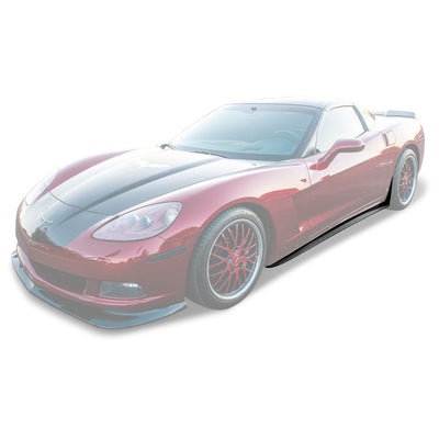 Corvette C6 Base | ZR1 Conversion Side Skirts Rocker Panels