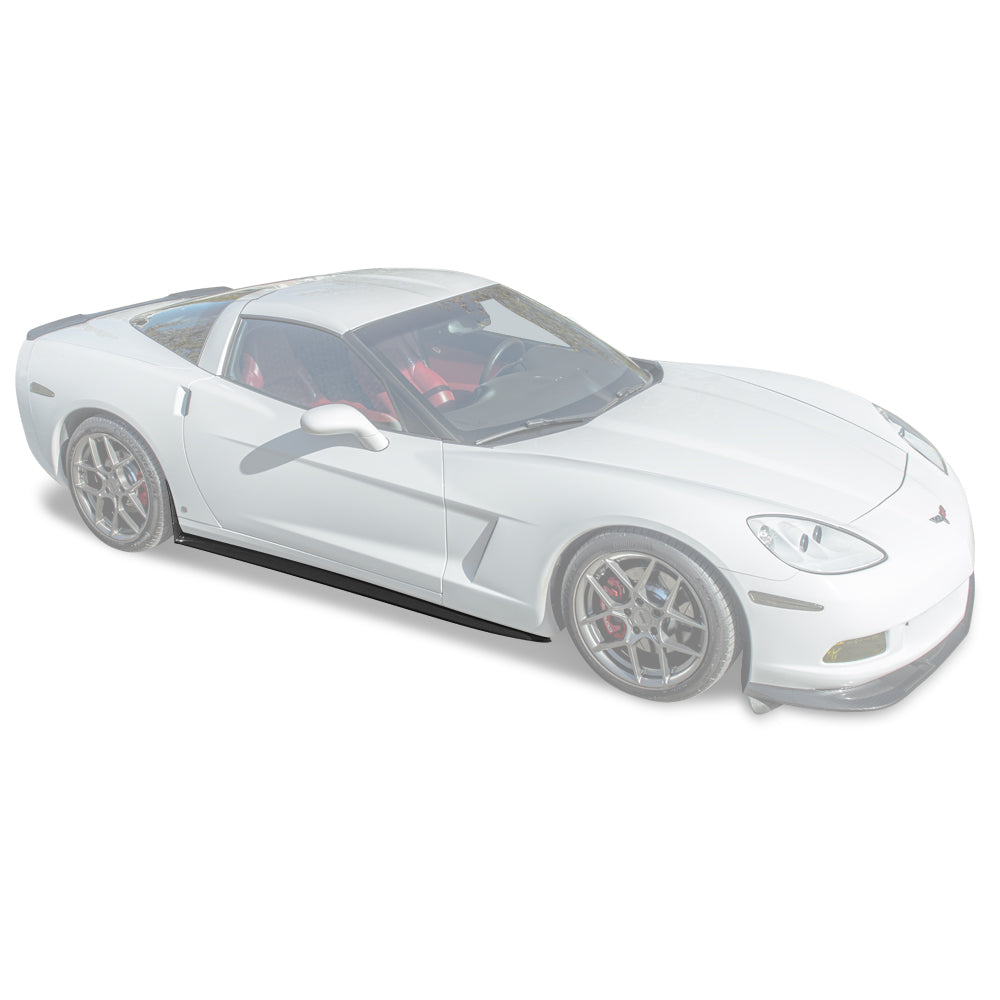 Corvette C6 Base | ZR1 Conversion Side Skirts Rocker Panels