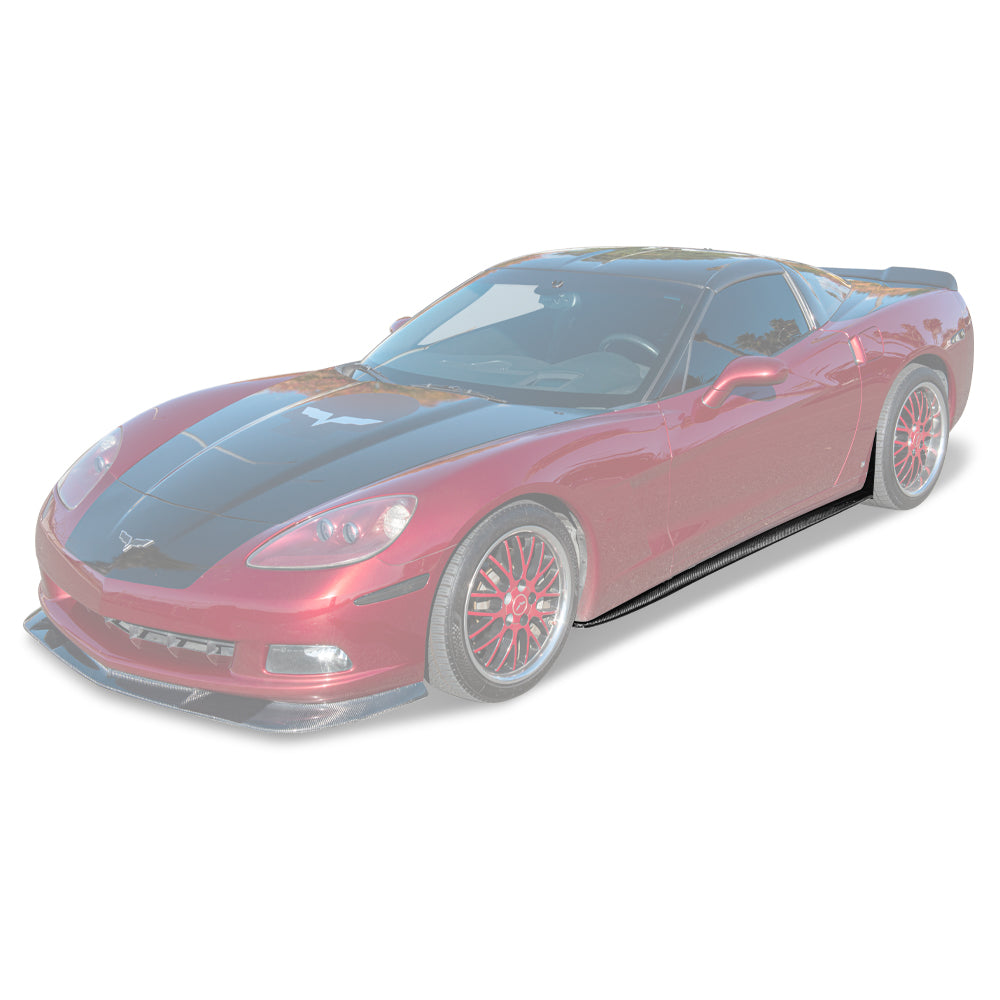 Corvette C6 Base | ZR1 Conversion Side Skirts Rocker Panels