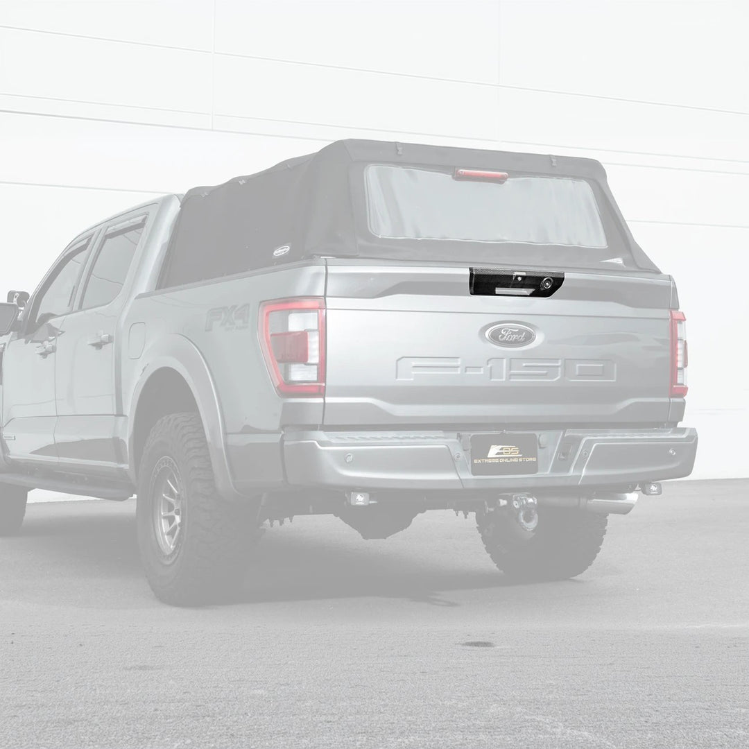 2021-Up Ford F-150 | DRY CARBON FIBER Rear Trunk Tailgate Handle Assembly Cover