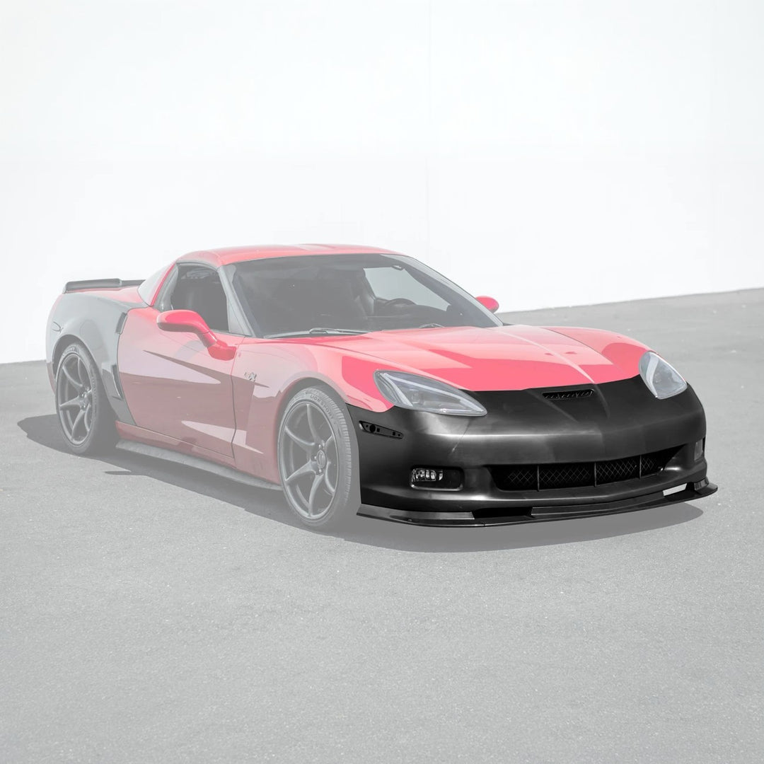Corvette C6 ZR1 Style Front Bumper Cover Fascia Kit