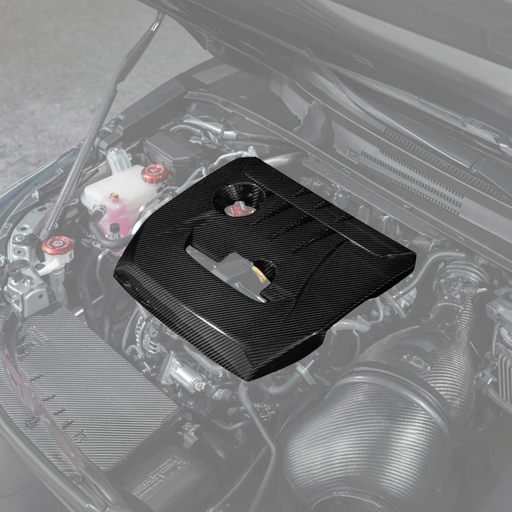2023-Up Toyota GR Corolla Dry Carbon Fiber Factory Style Replacement Engine Cover