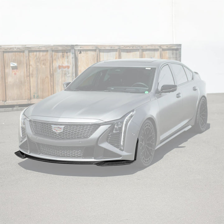 2025-Up Cadillac CT5-V Blackwing Carbon Fiber Factory Style Front Bumper Splitter Lip Replacement