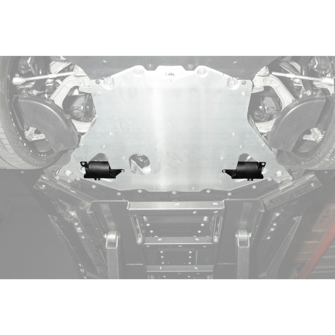 2020-Present Corvette C8 | EOS Performance Track Style Underbody Air Deflector Duct Scoops