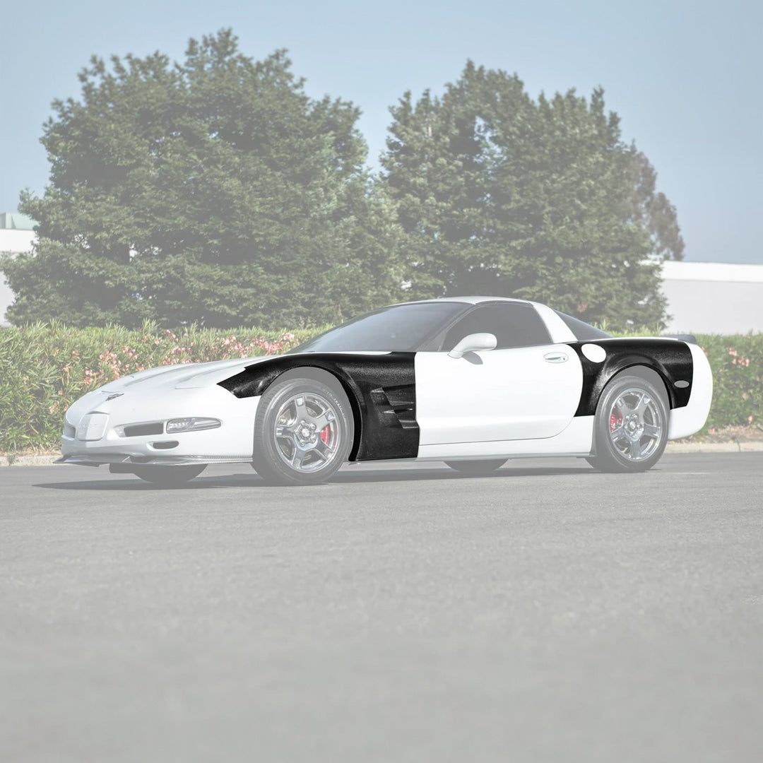 1997-2004 Corvette C5 | Carbon Fiber Widebody Fenders