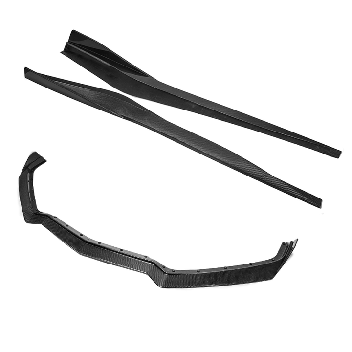 Corvette C8 Stingray Front Splitter &amp; Side Skirts [5VM Package]