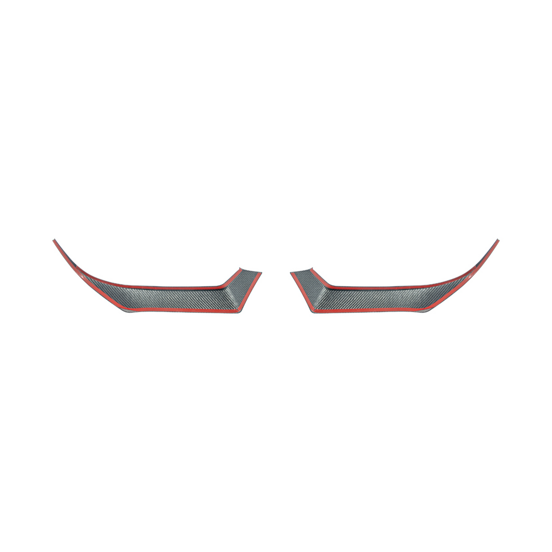 2024-Up Ford Mustang GT | Dry Carbon Fiber Overlay Headlight Eyebrow