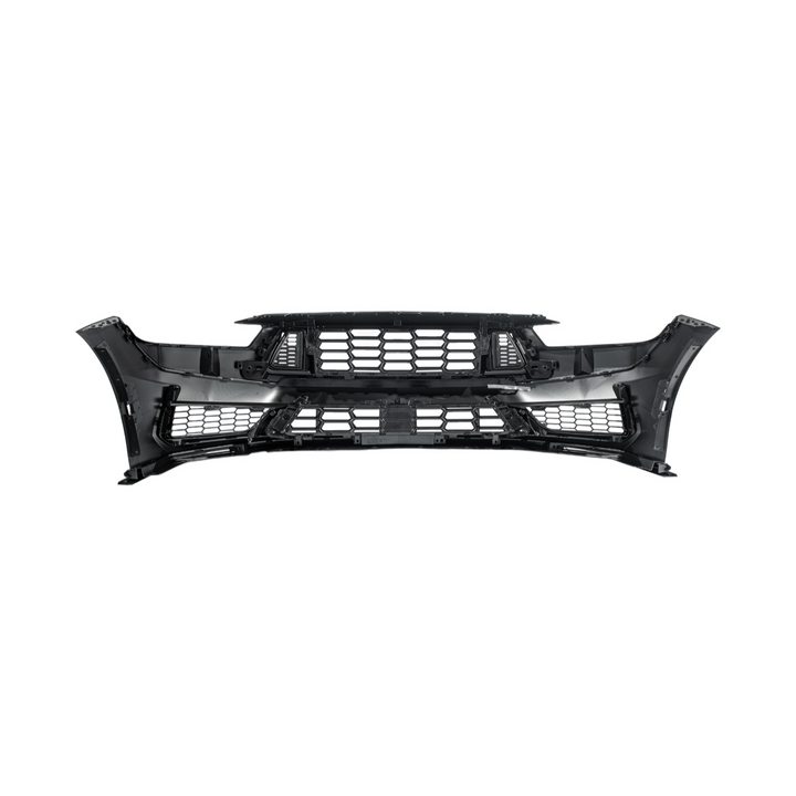 2024-Up Mustang | Dark Horse Style Front Bumper Cover Lip w/ LED Side Grille