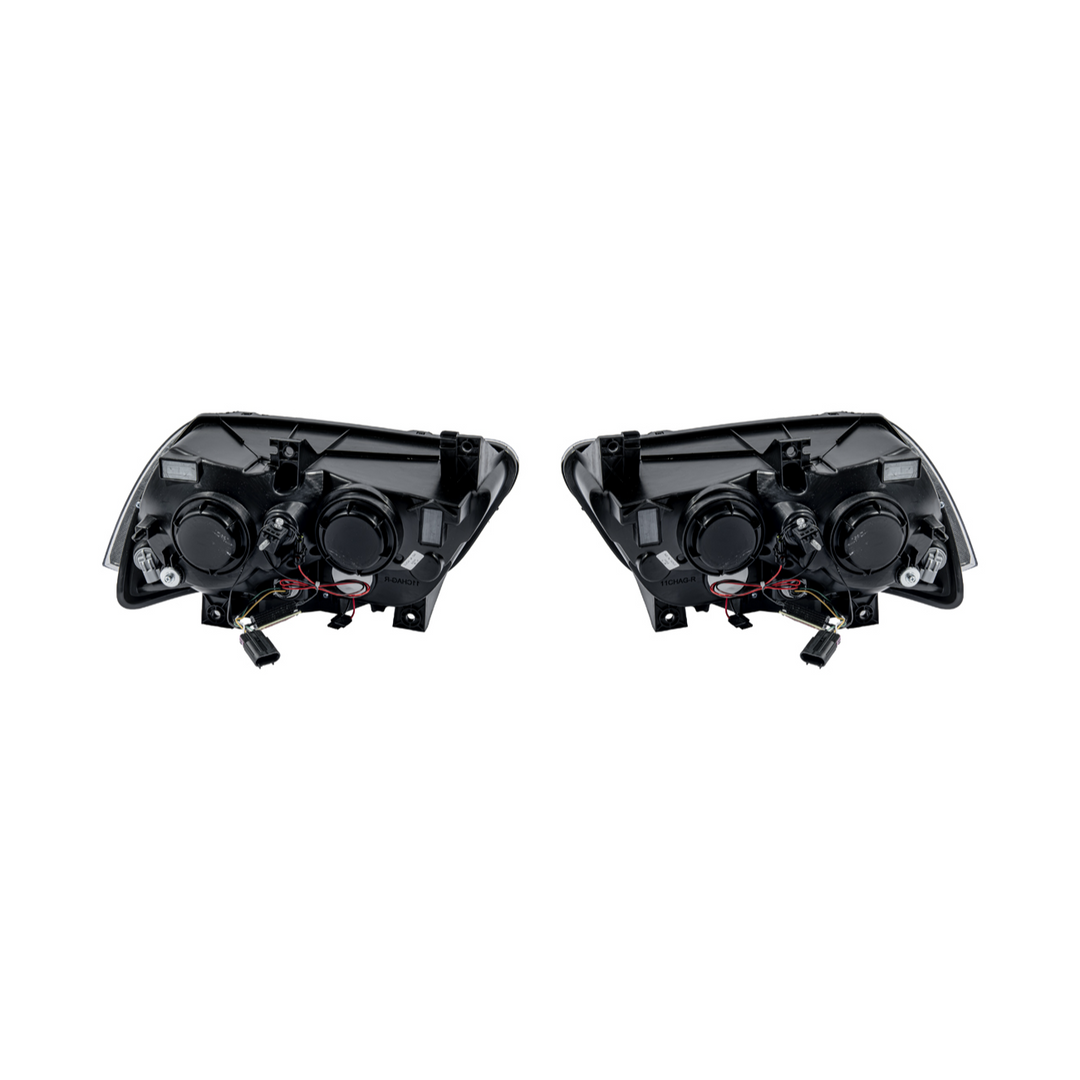 2011-2014 Dodge Charger Facelift Style Sequential LED DRL Projector Headlights