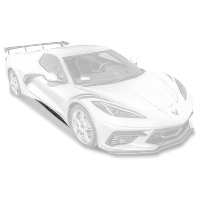 Chevrolet Corvette C8 Z51 Package Side Skirts