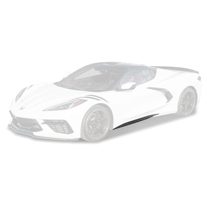 Chevrolet Corvette C8 Z51 Package Side Skirts