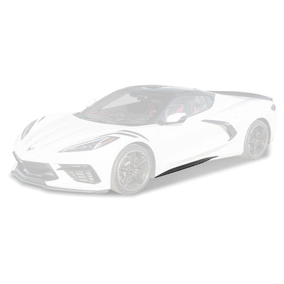 Chevrolet Corvette C8 Z51 Package Side Skirts