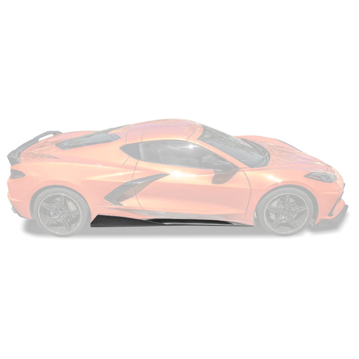 Chevrolet Corvette C8 DRY CARBON FIBER 5VM Side Skirts