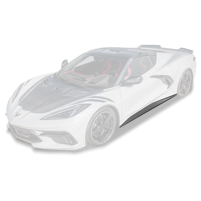 Corvette C8 EOS Performance Side Skirts