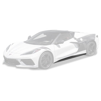 Corvette C8 EOS Performance Side Skirts