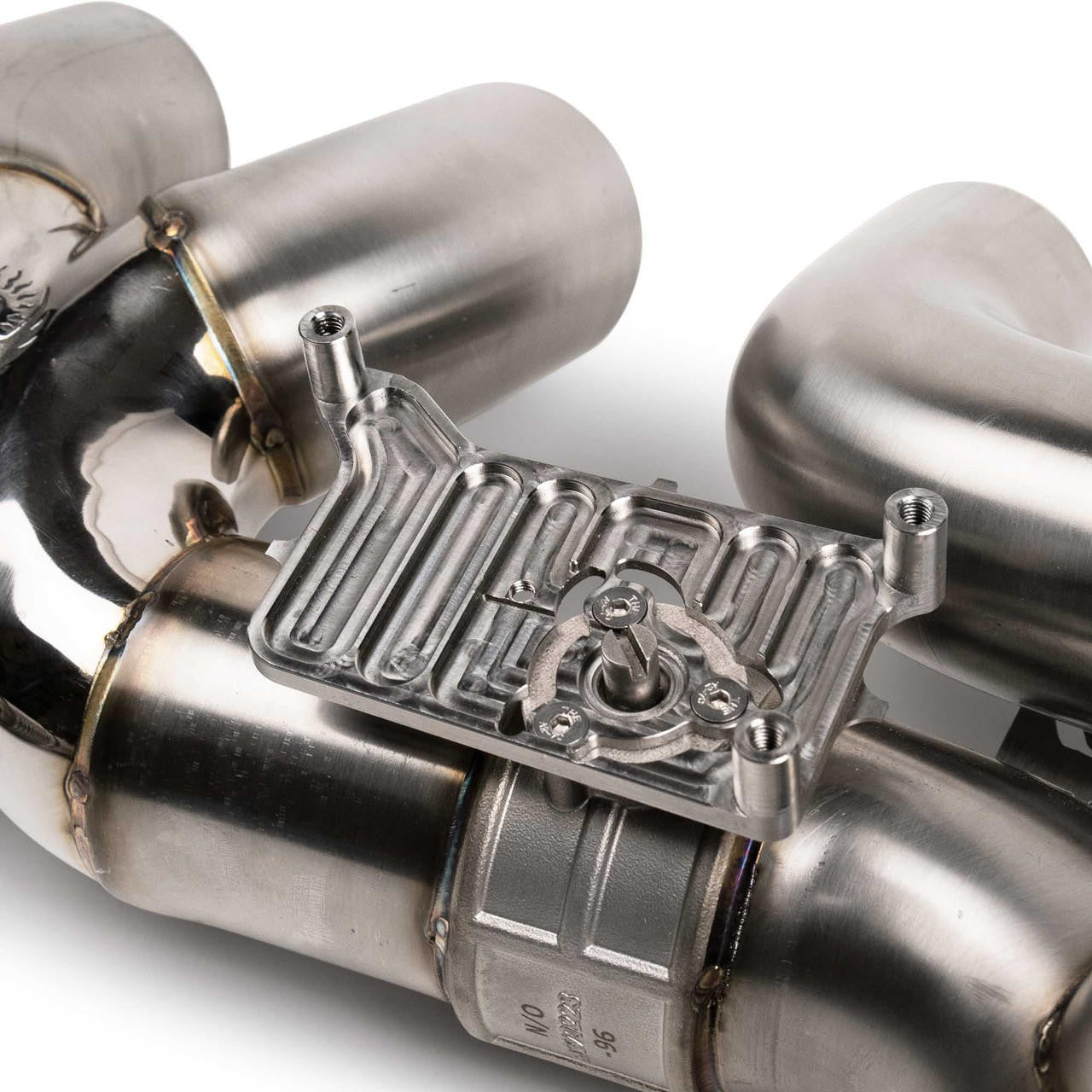 2023 Chevrolet Corvette C8 Z06 Valvetronic Cat-Back Exhaust System installed on vehicle showcasing premium titanium quad tips