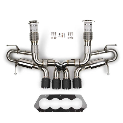 2023+ Chevrolet Corvette C8 Stingray / E-Ray Valved Center Exit Conversion Exhaust System