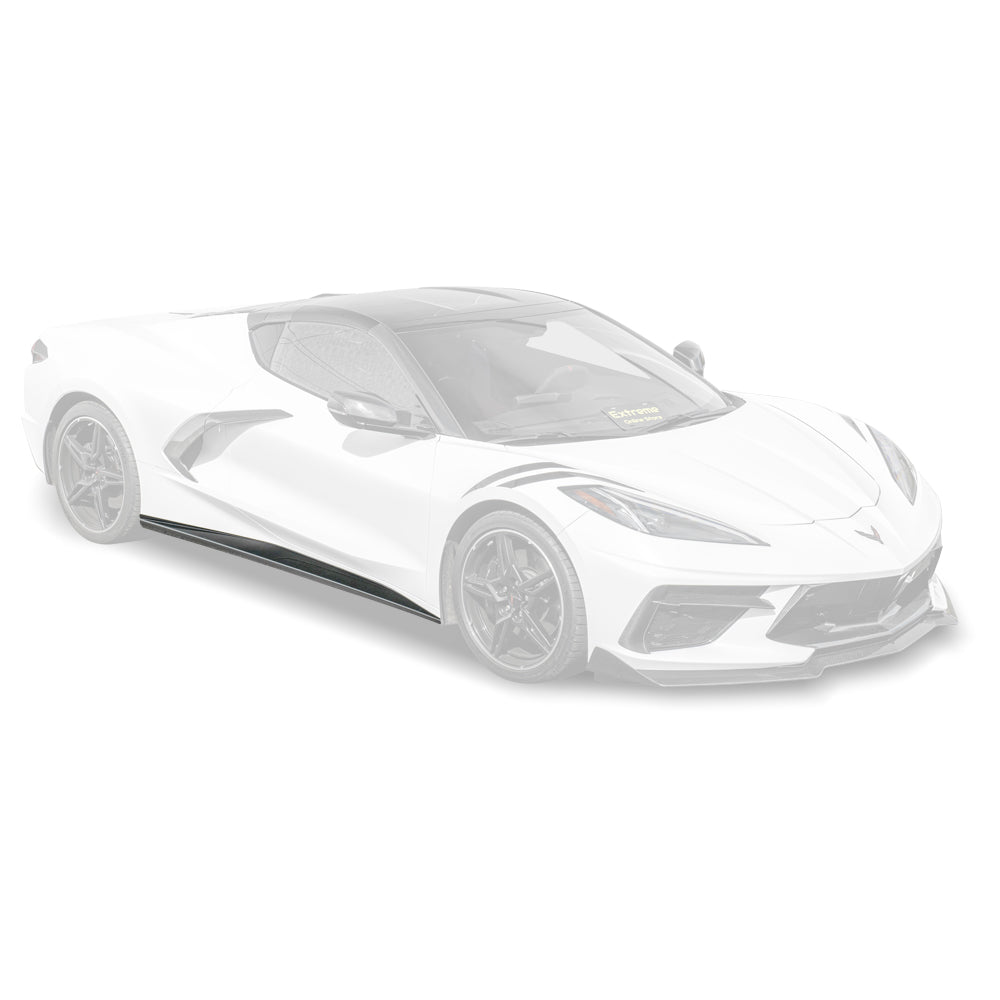 Corvette C8 EOS Performance Side Skirts