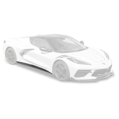 Corvette C8 EOS Performance Side Skirts