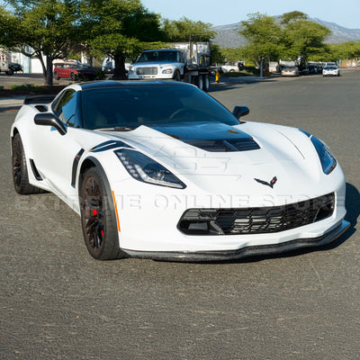 Chevrolet Corvette C7 Stage 2 Central Front Splitter